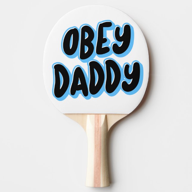 PALA DE PING PONG OBEY DADDY PING PONG PADDLE (Anverso)