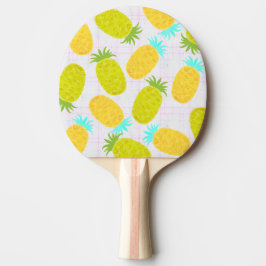 Pala De Ping Pong Ocean Pineapples Farmhouse Pattern