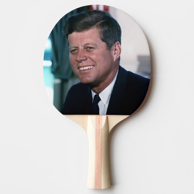 Pala De Ping Pong Oficina Oval del Presidente John F. Kennedy (Anverso)