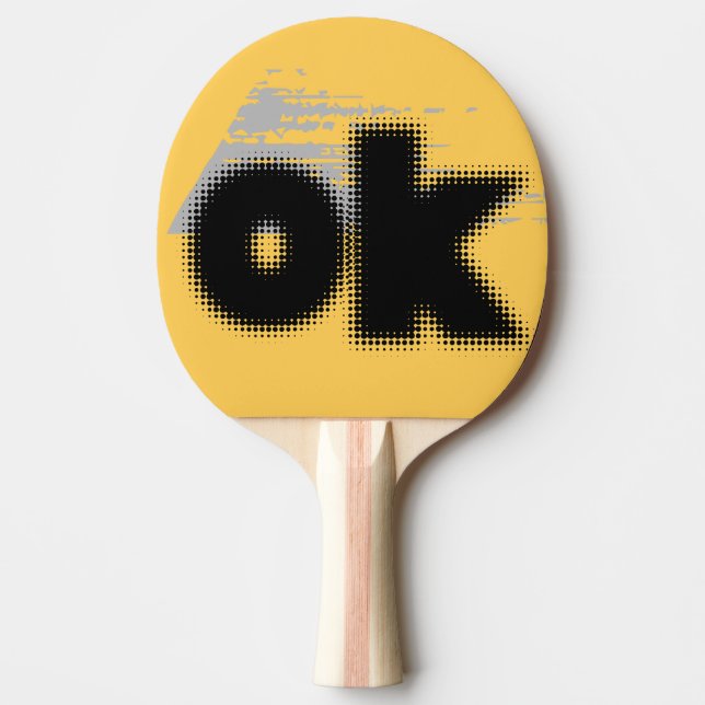 Pala De Ping Pong "OK Vibes - Simple & Bold" (Anverso)