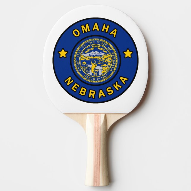 Pala De Ping Pong Omaha Nebraska (Anverso)
