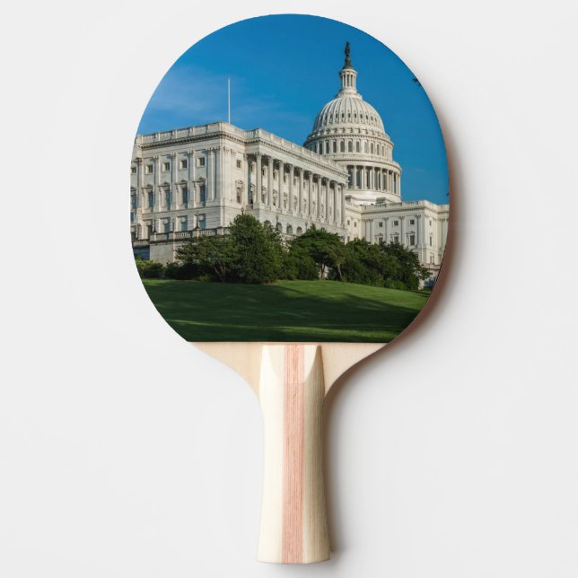 Pala De Ping Pong Opinión del oeste del edificio del capitolio (Anverso)