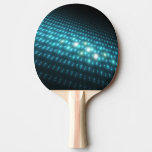 Pala De Ping Pong Orbes azules 3D