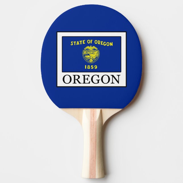 Pala De Ping Pong Oregón (Anverso)