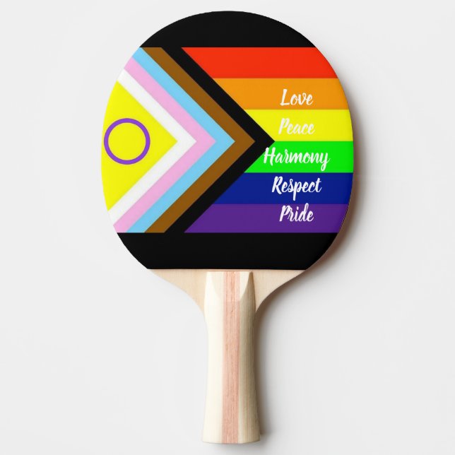 Pala De Ping Pong Orgullo (Anverso)