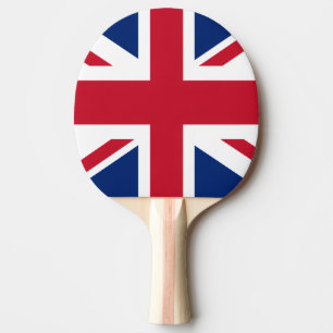 Pala De Ping Pong Orgullo de la bandera del Reino Unido