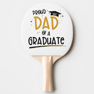 Pala De Ping Pong Orgulloso padre de un graduado
