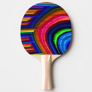 Pala De Ping Pong ~ original del fractal del ~ del color del ~ que