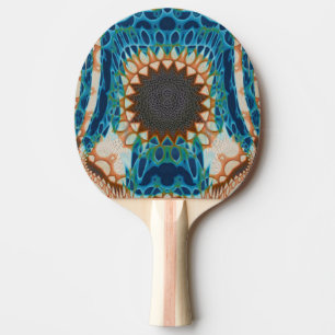 Pala De Ping Pong Oro turquesa Sol Southwestern Art
