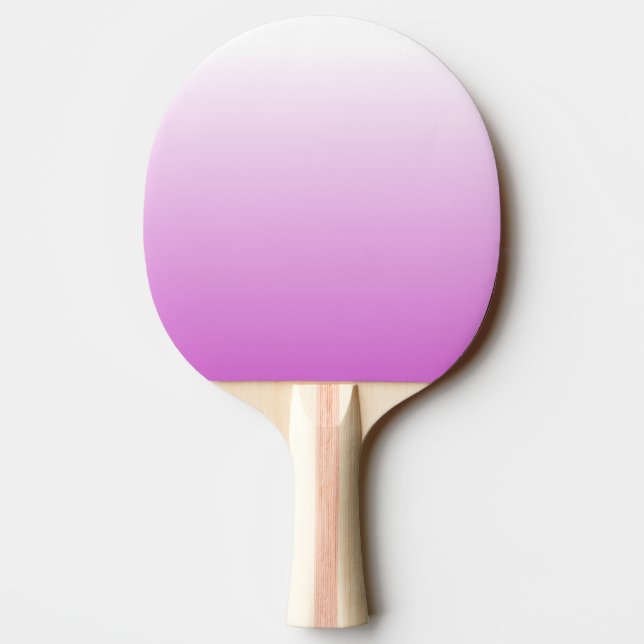 Pala De Ping Pong Orquídea personalizable Ombre (Reverso)