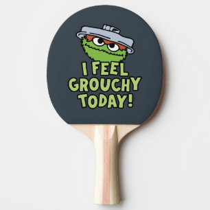 Pala De Ping Pong Oscar el Grouch Hoy Me Siento Grouchy.