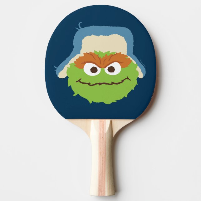Pala De Ping Pong Oscar el rostro de Grouch Woodland (Anverso)