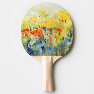 Pala De Ping Pong Oscilación II de las flores