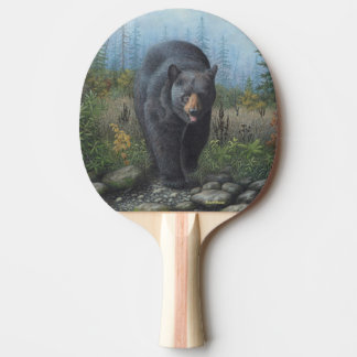 Pala De Ping Pong Oso negro
