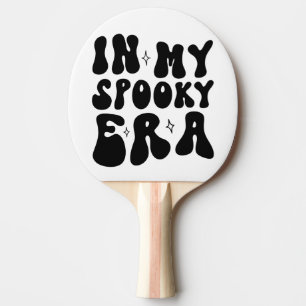 Pala De Ping Pong Otoño Vintage En Mi Era Espeluznante Retro Hallowe