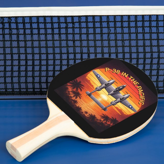Pala De Ping Pong P-38 Lightning in the Pacific Theater (in situ)