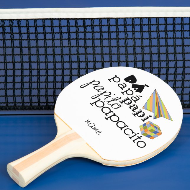 Pala De Ping Pong pá, papá, papi, papito, papacito (in situ)