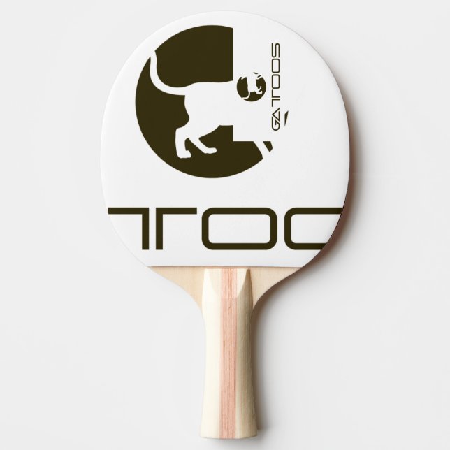 PALA DE PING PONG PADDLE DE DEPORTE DE GATTOOS (Anverso)