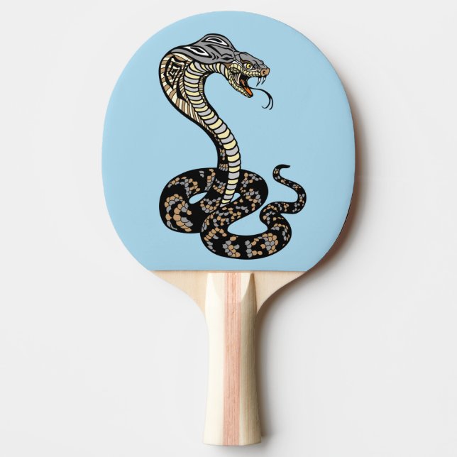 Pala De Ping Pong paddle de nevada de cobra (Anverso)
