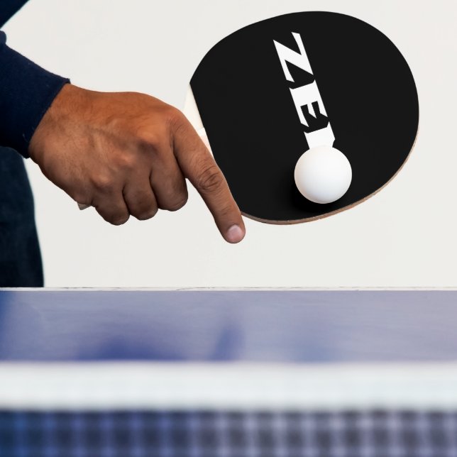 Pala De Ping Pong Paddle de ping pong blanco (in situ)