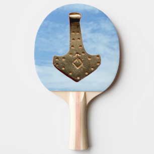 Pala De Ping Pong Paddle de ping pong con cielo de martillo Thor Gol