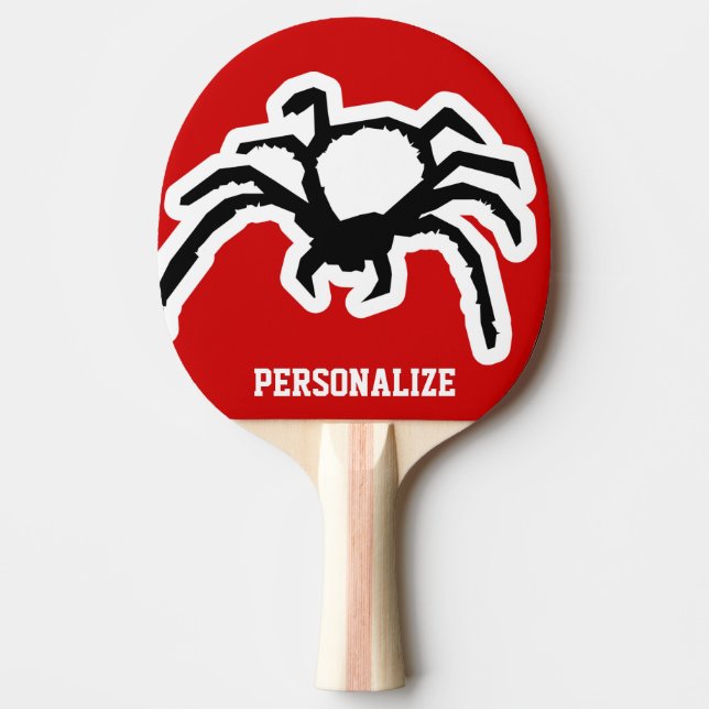 Pala De Ping Pong Paddle de ping pong de araña de Tarantula para ten (Anverso)