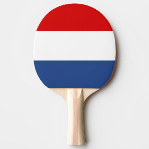 Pala De Ping Pong Paddle de ping pong de bandera holandesa para tabl