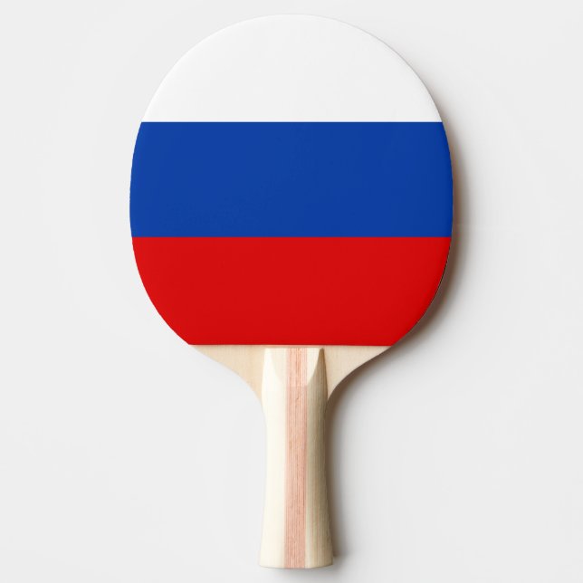 Pala De Ping Pong Paddle de ping pong de bandera rusa para tabletenn (Anverso)