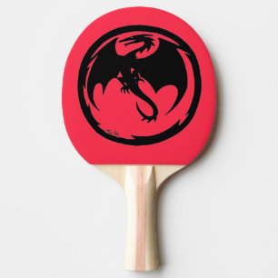 Pala De Ping Pong Paddle de ping pong de Black Dragon Coral