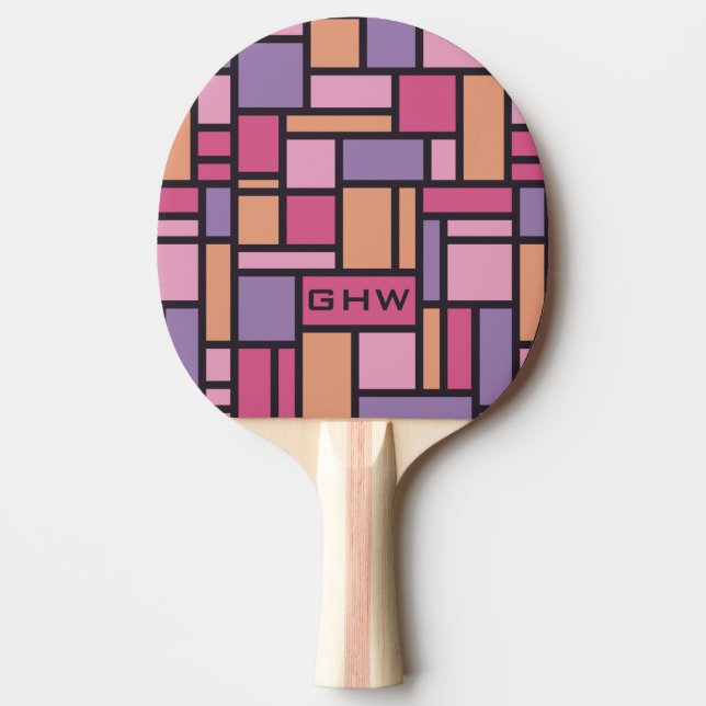 Pala De Ping Pong Paddle de ping pong de personalizado de patrones g (Anverso)