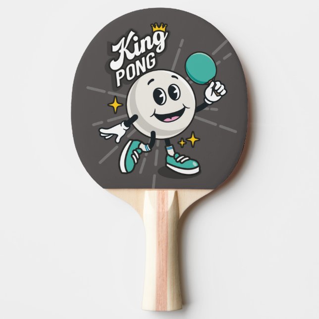 Pala De Ping Pong Paddle de ping pong King Pong (Anverso)