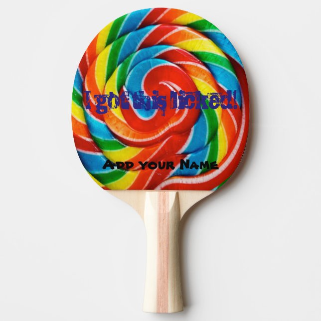 Pala De Ping Pong Paddle Ping Ping Ping Paddle (Anverso)
