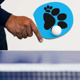 Pala De Ping Pong Paddle Pingpong - Impresión policíaca derecha sobr