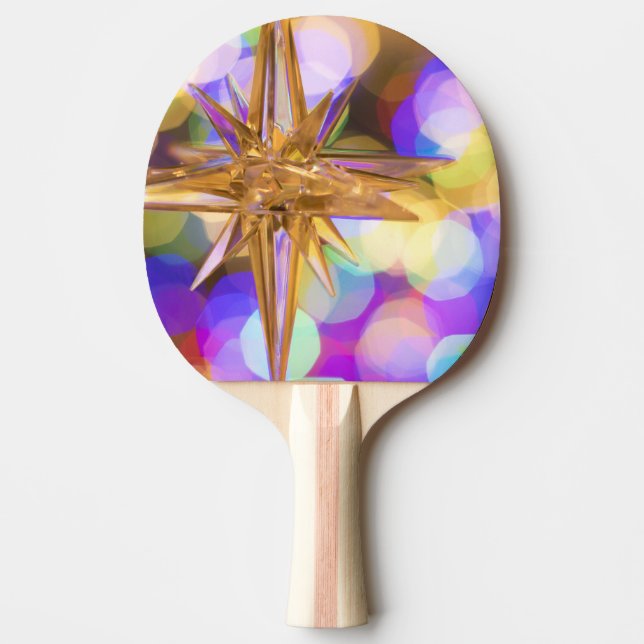 Pala De Ping Pong Paddles de pong de cerveza Purpurinoso (Anverso)