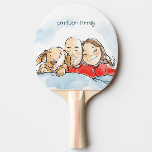 Pala De Ping Pong Padres de perros