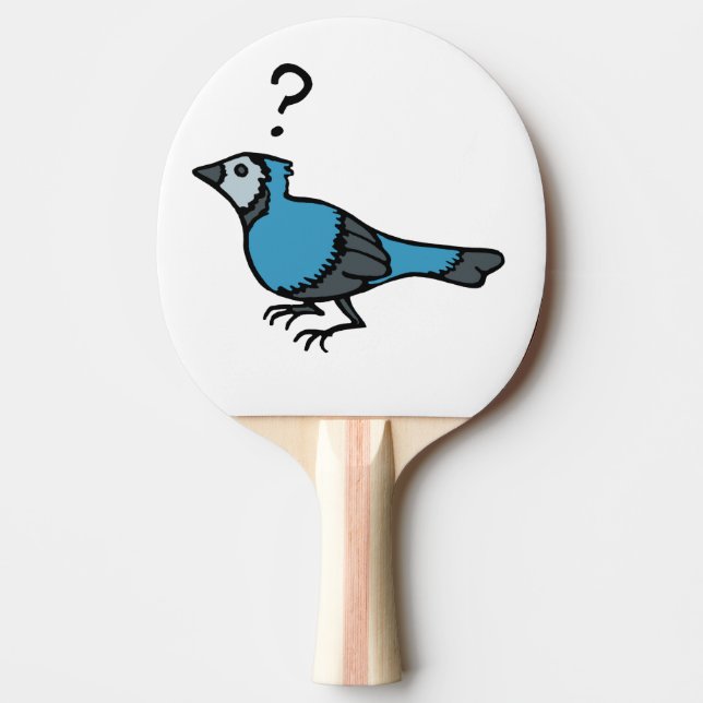Pala De Ping Pong Pájaro confuso (Anverso)