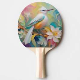 Pala De Ping Pong Pájaro de Fantasía Rumped Dorado