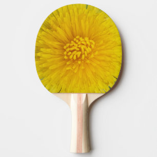 Pala De Ping Pong Paleta amarilla del ping-pong de la flor, parte