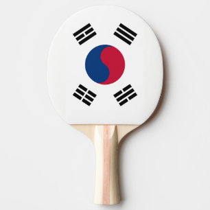 Pala De Ping Pong Paleta coreana del equipo de los tenis de mesa