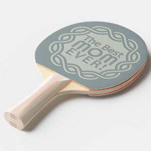 Pala De Ping Pong Paleta de encargo del ping-pong de la MEJOR MAMÁ