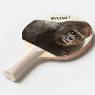 Pala De Ping Pong Paleta de encargo del ping-pong del monograma del