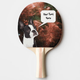 Pala De Ping Pong Paleta de encargo del ping-pong del perro