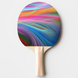 Pala De Ping Pong Paleta de Ping Pong/Abstracto Multicolor