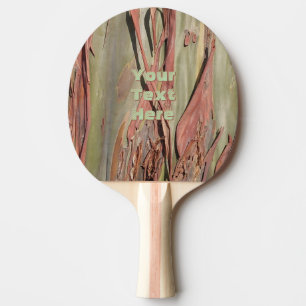 Pala De Ping Pong Paleta de Ping Pong Camuflaje Verde Corteza de Árb