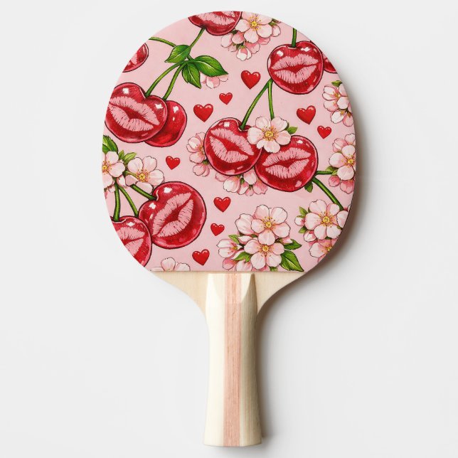 Pala De Ping Pong Paleta de Ping Pong Cherry Kiss (Anverso)