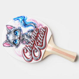 Pala De Ping Pong Paleta de Ping Pong Chrome Kitten