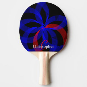Pala De Ping Pong Paleta de Ping Pong con Acento Geométrico Giratori