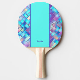 Pala De Ping Pong Paleta de Ping Pong con Impresión Holográfica y No