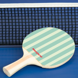 Pala De Ping Pong Paleta de Ping Pong con nombre monograma