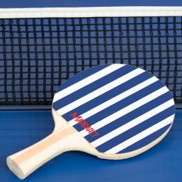 Pala De Ping Pong Paleta de Ping Pong con nombre monograma